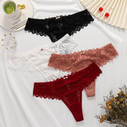 Cross Strap Low Waist Briefs